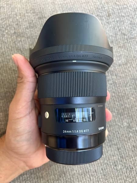 Sigma 24mm f1.4 canon mount 3