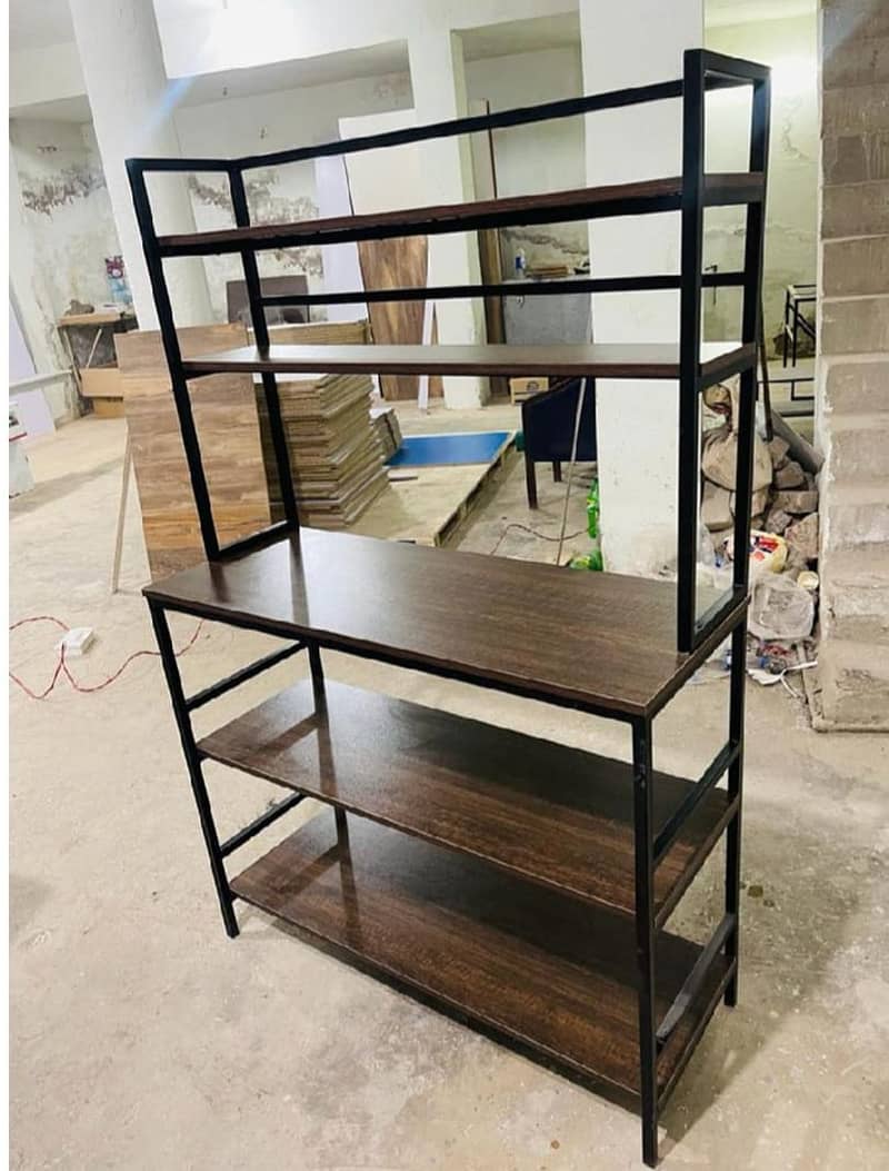 storage shelves in kitchen 3