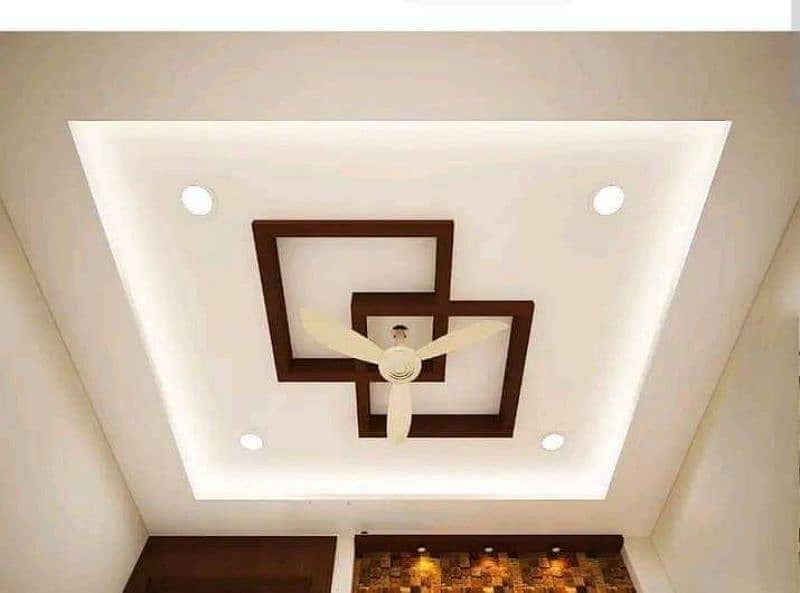 master falls ceiling and Karachi sand, chips wall 1