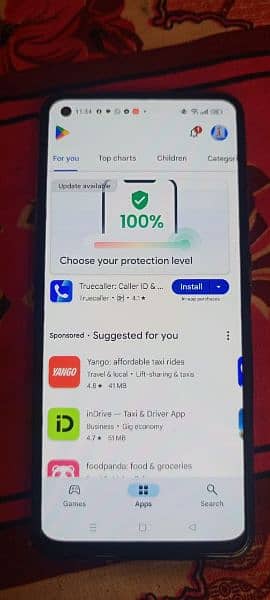 oppo F19 blue colour 10by 10condition hai 7