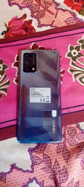 oppo F19 blue colour 10by 10condition hai 0