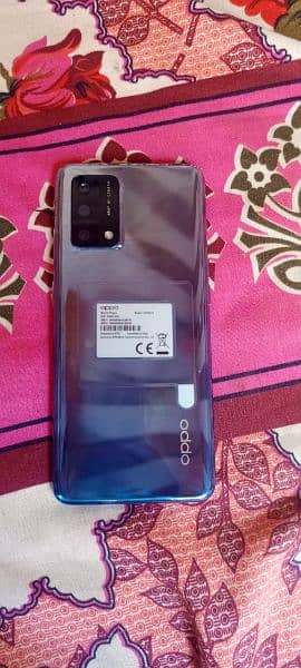 oppo F19 blue colour 10by 10condition hai 1