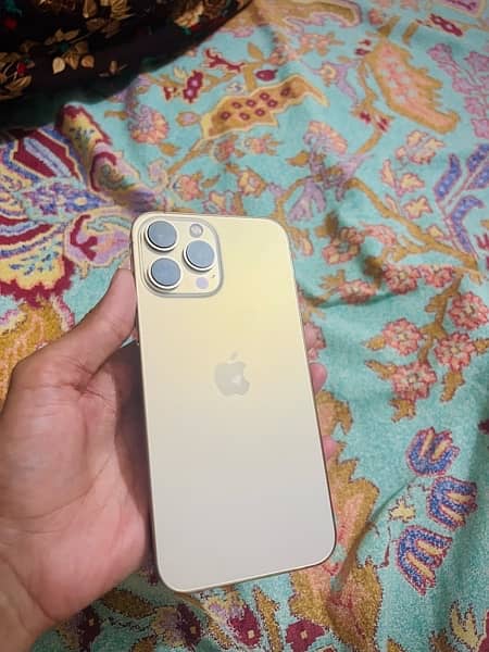 iphone 13pro max jv non pta 128gb gold colour 2