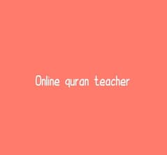 Quran teacher