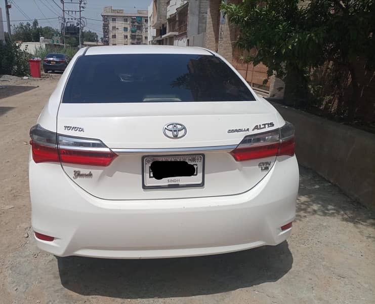 Toyota Altis Grande 2018 registration 2019 5