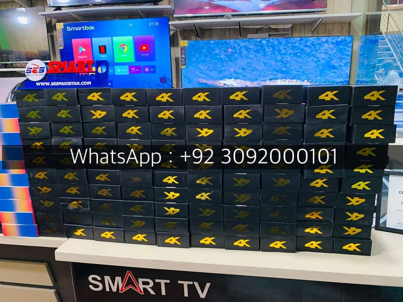 Original Andriod Smart TV Box Stock Available Branded Stock With Free 1