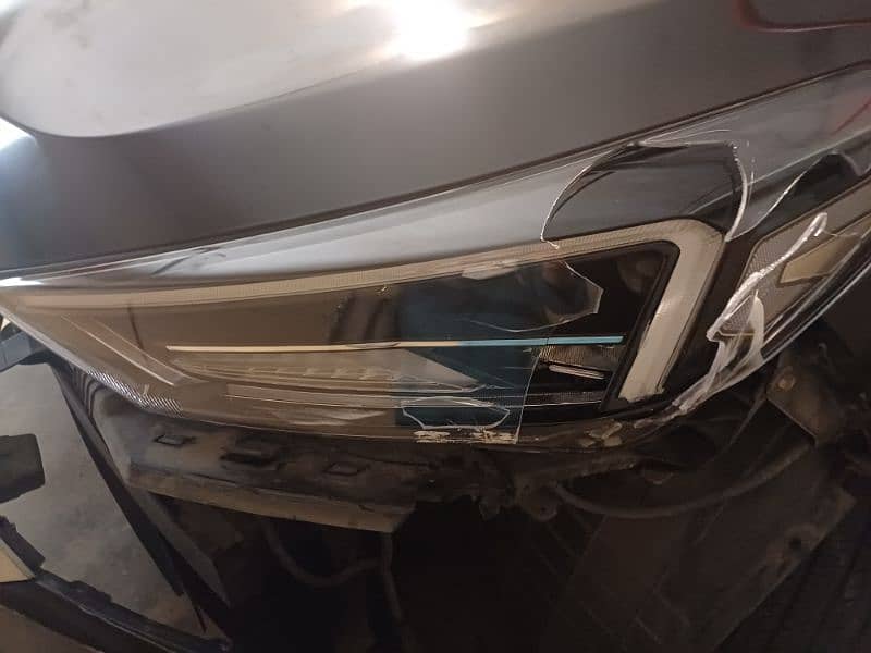 hyundai tucson left genuine headlight without lens cover 0