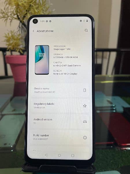 oneplus Nord n10 6/128Gb PTA APPROVED ( 4300 Mah ) Snapdragon 10/10 6