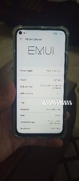 Huawei nova 7i official approved urgent sale 4