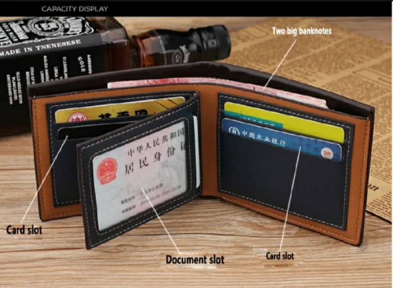 Best Leather wallet for men stylish leather purse for men 5