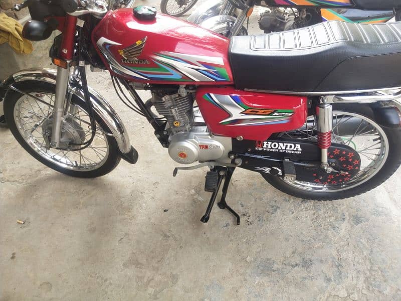 Brand new honda 2023 model punjab number 0