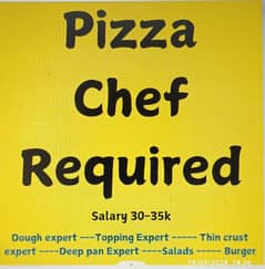 pizza chef required