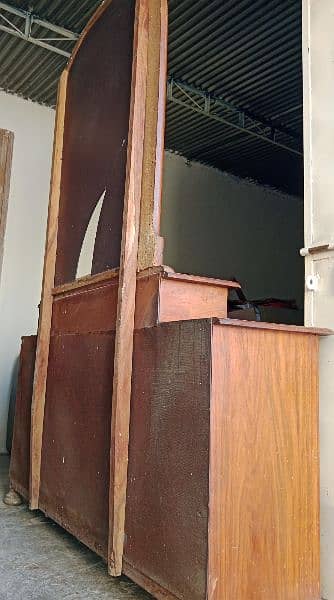 Dressing Table, Vintage wood furniture. 2