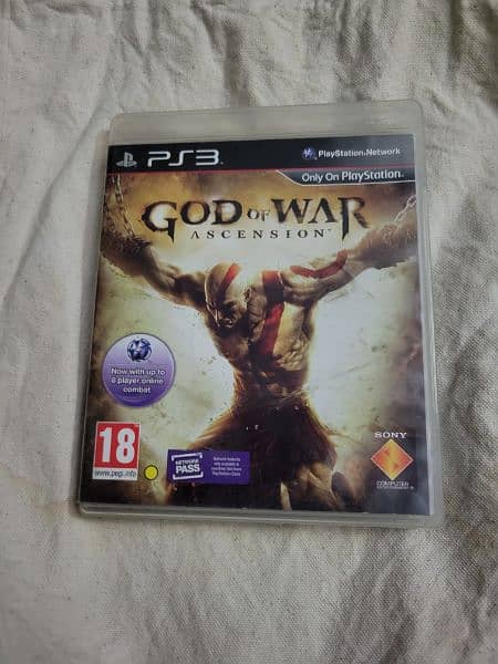 Ps3 Games - God of war 3, God of war Ascension & GTA 5 2