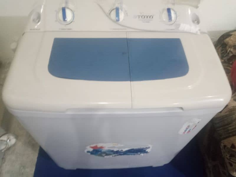 Toyo Double Washing & Dryer Machine 10/10 Condition 2