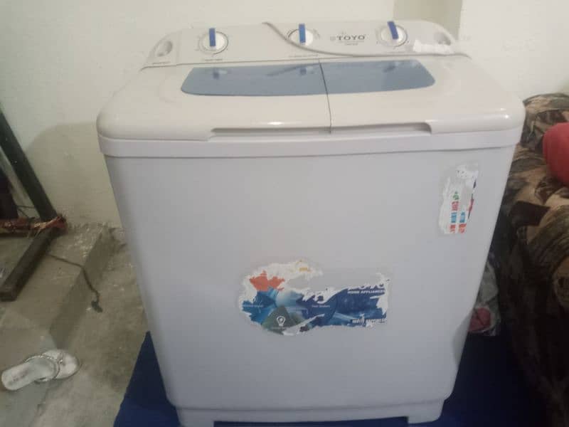 Toyo Double Washing & Dryer Machine 10/10 Condition 4