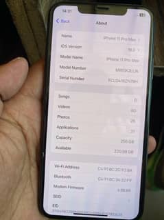 Iphone 11 Pro Max 256 Gb Jv Non Pta Exchange possible