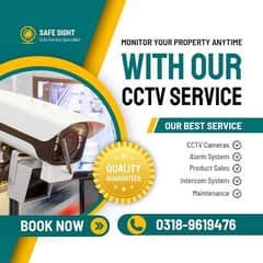 CCTV cameras installation service and urgent complain