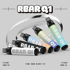 vape and pod / R BAR Q1/p8 vape/dr 160 / with free flavor 0