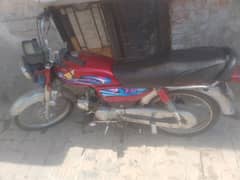 honda CD 70 no documnt only bike with estam multan no hai