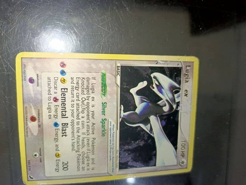 Pokemon Card TCG Unseen Forces Lugia ex 105/115 Ultra Rare. 3