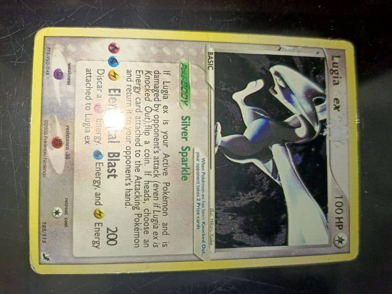 Pokemon Card TCG Unseen Forces Lugia ex 105/115 Ultra Rare. 4