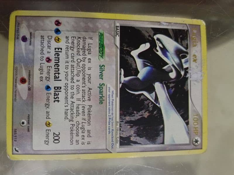 Pokemon Card TCG Unseen Forces Lugia ex 105/115 Ultra Rare. 5