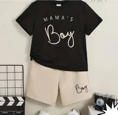 T-shirt & Short nikr for mam's boy