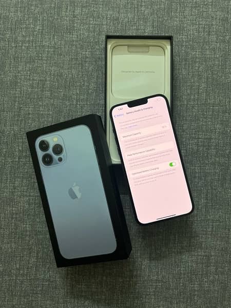 IPHONE 13 PRO MAX HK PTA APPROVED 256GB 3