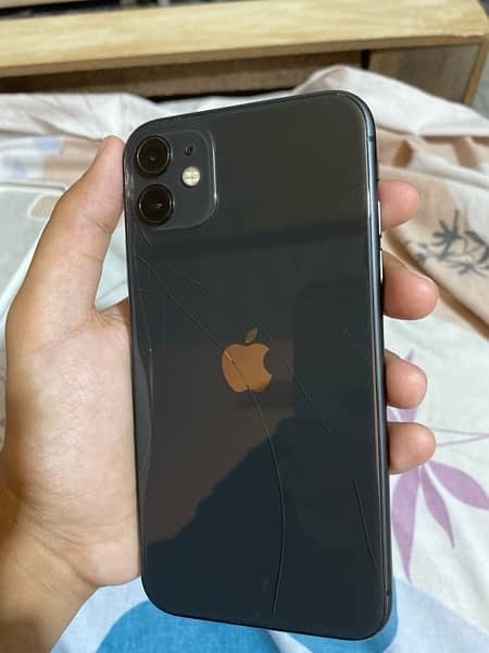 iphone 11 jv non pta 64gb back crack 2