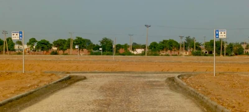 LDA city LAHORE 5 Marla plot for sale Iqbal sector 2