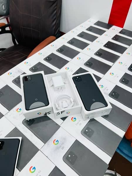 Google Pixel 4xl, Google Pixel 4A 5G, Google Pixel 5 5G Box Pack 4