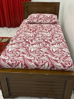 single bed with mattress for sale