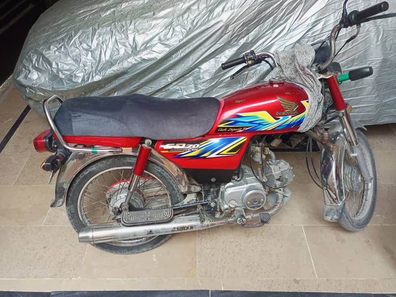 Honda CD 70 2021 3