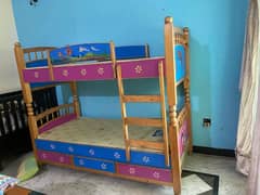 Wooden Double Decker Bed for teenagers