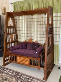 wooden swing | Walnut swing | furniture | jhoola