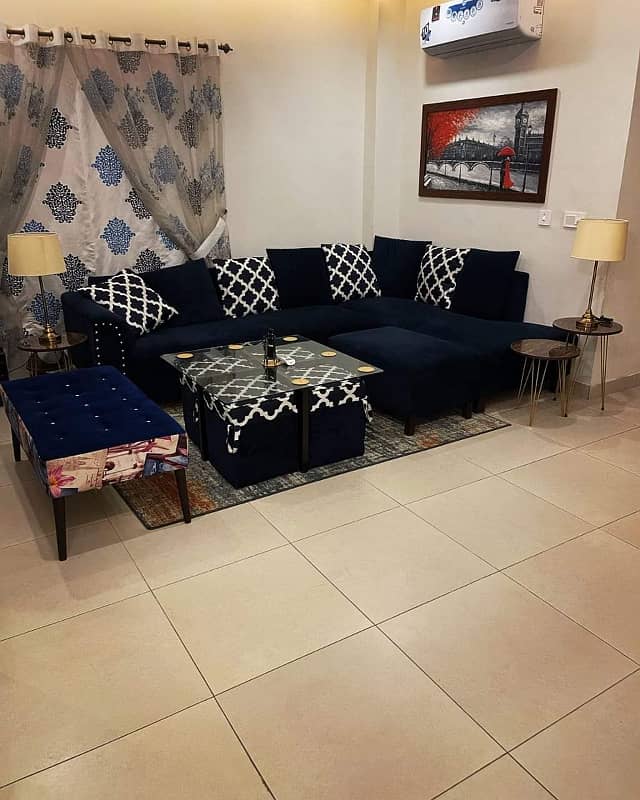 1 vip furnished appartment available in daliy basis and wekly basis 2