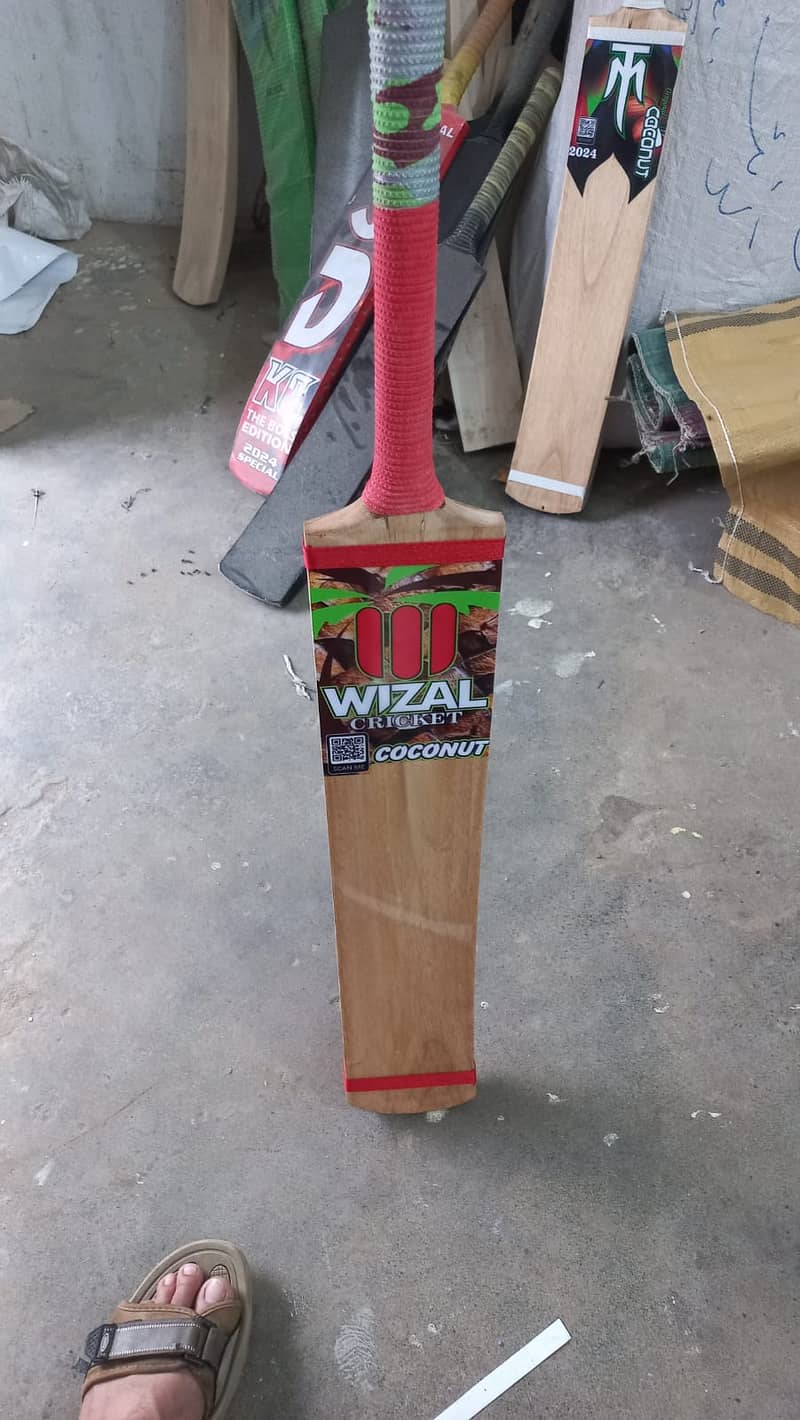 original sirilankan coconut bat cricket bat manufacturing sialkot 4