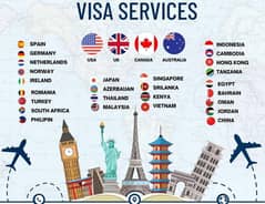 All Countries study and work visas available