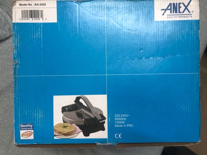 New Roti Maker Anex came from Australia 1