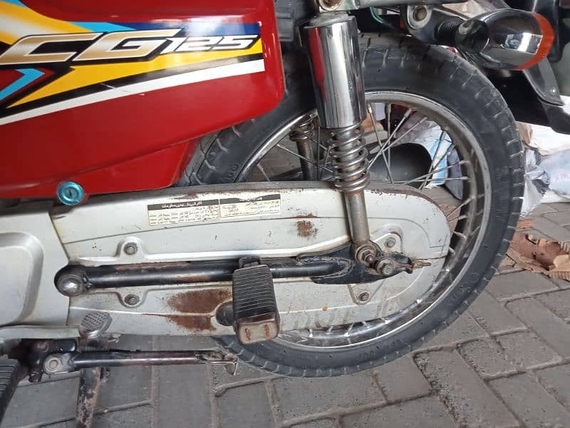 Honda cg 125 Self Start 5 gear transmission 5