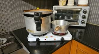 Electric Stove For Cooking, Hot Plate Heat Up In Just 2 Mins