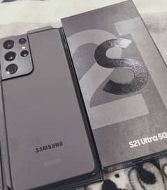 S21 ULTRA BLACK 5G 12/512GB With Box