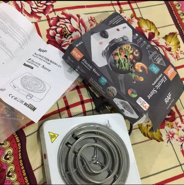 Electric Stove For Cooking, Hot Plate Heat Up In Just 2 Mins 2