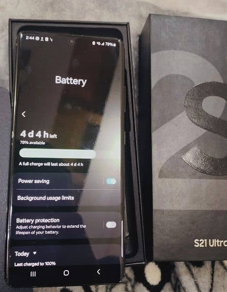 S21 ULTRA BLACK 5G 12/512GB With Box 4