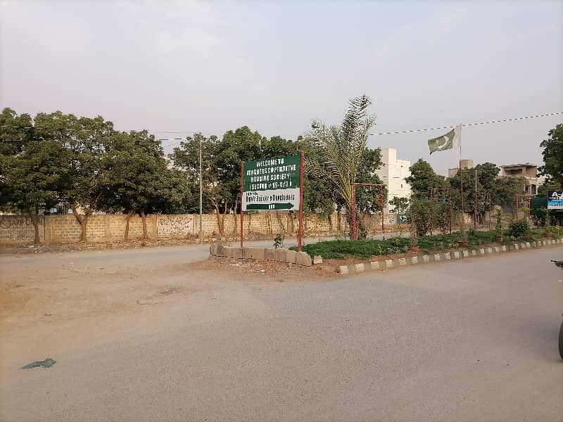 West Open Residential Plot Of 240 Square Yards Is Available For sale In Government Teacher Society - Sector 19-A, Karachi 2