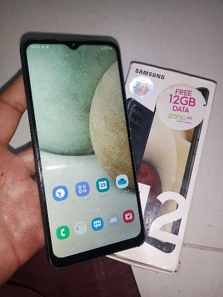 Samsung A12 4/64 gb with box orriginal pta aproved 1