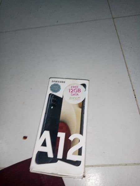 Samsung A12 4/64 gb with box orriginal pta aproved 3