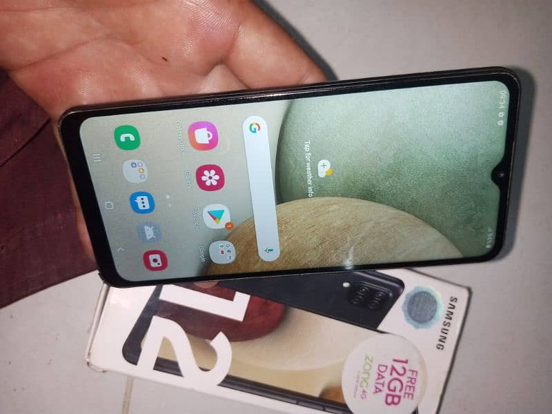 Samsung A12 4/64 gb with box orriginal pta aproved 9