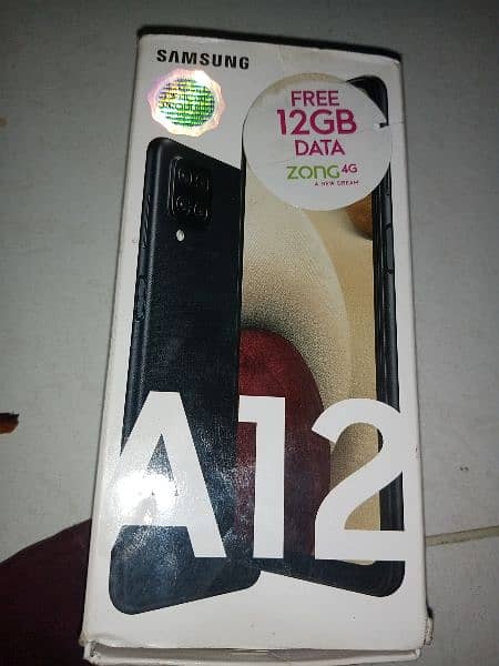 Samsung A12 4/64 gb with box orriginal pta aproved 11